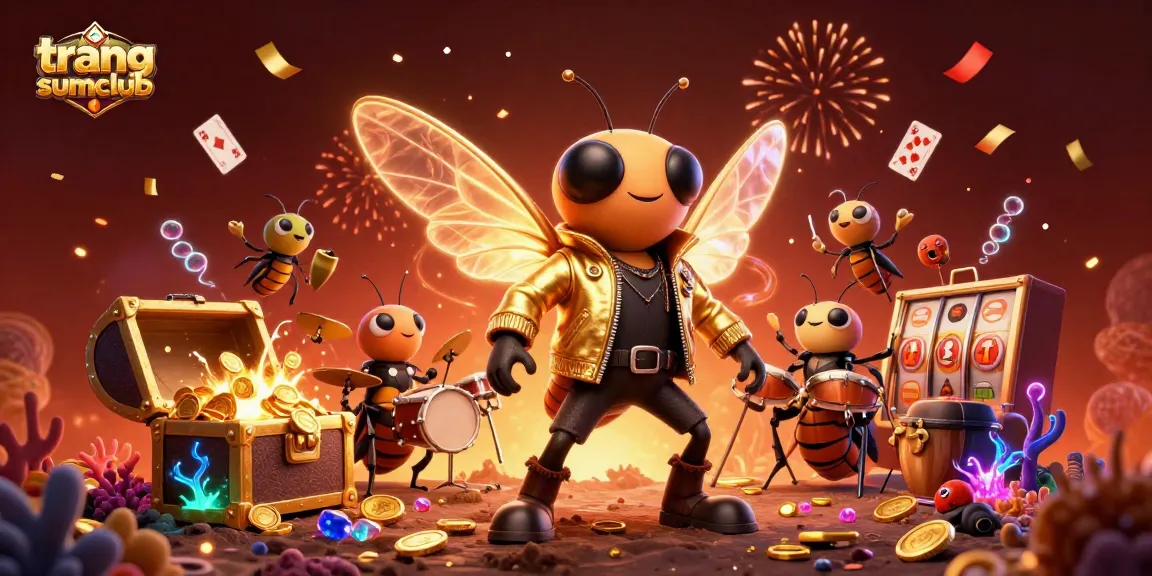 Play exciting games on trang sumclub with vibrant gameplay, featuring casino elements and animated characters.