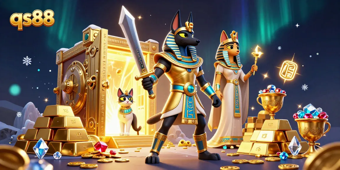 Experience winning strategies with qs88 in this immersive online casino illustration.