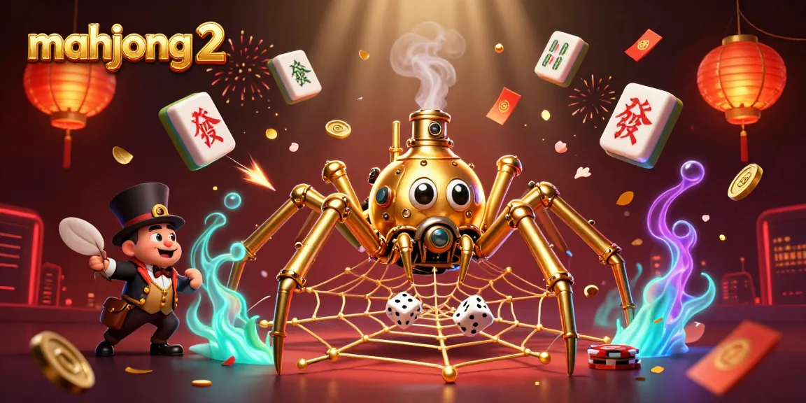 Wager and win with mahjong 2 as you navigate the vibrant casino scene filled with golden elements.