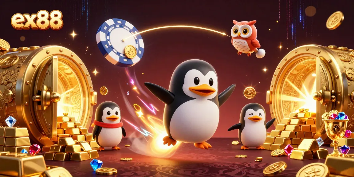 Experience thrilling adventures at ex88, where players can win big amid dazzling treasures and vibrant casino elements.