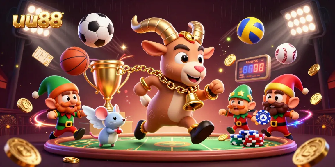 uu88 offers an exciting casino experience as Krampus hosts games while gremlins steal chips.